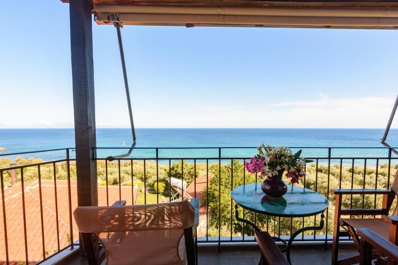 Eros Pittoresque Retreats - Perfect Location, Panoramic Seaview Koroni  Exterior photo